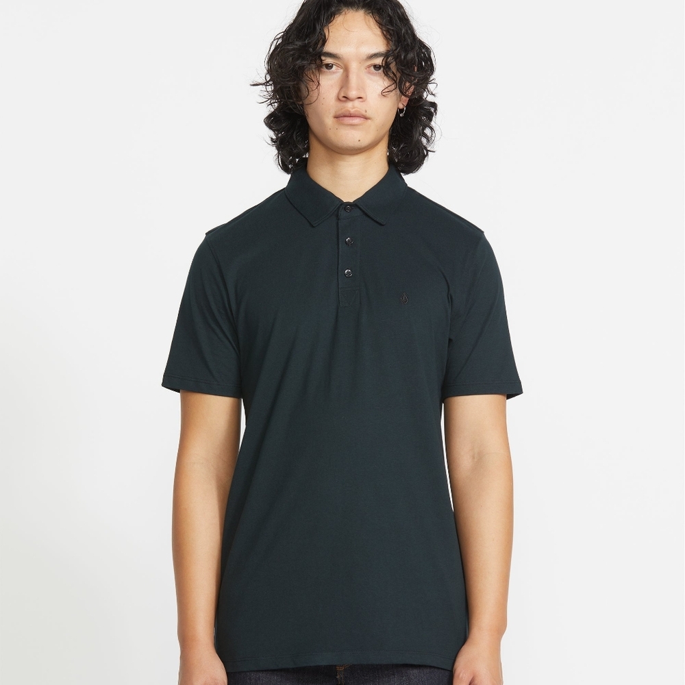 Volcom Wowzer Polo Shirt Black Size M